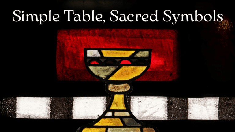 Simple Table, Sacred Symbols