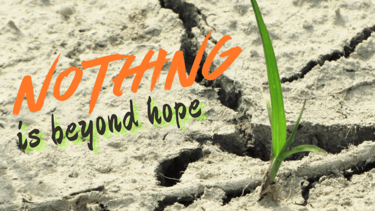 Nothing Is Beyond Hope